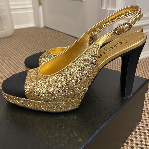 Chanel Heels - Worn Once! Excellent Condition - Picture 4 of 8